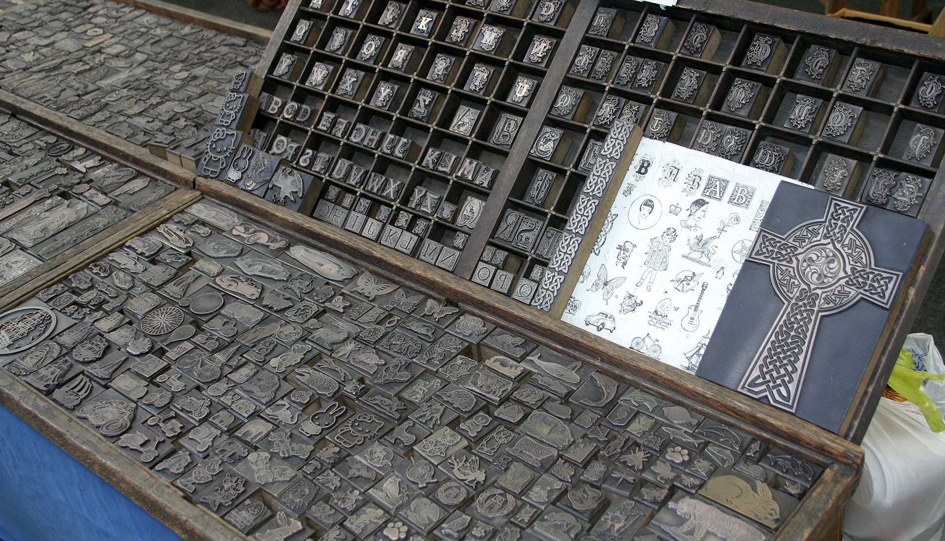 The Outdoor Markets in Camden Passage, Islington