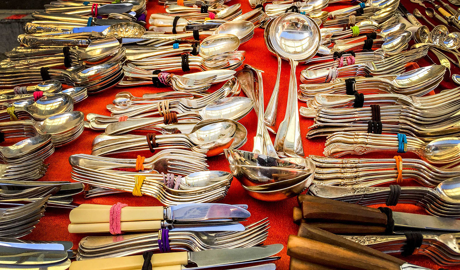 The Outdoor Markets in Camden Passage, Islington