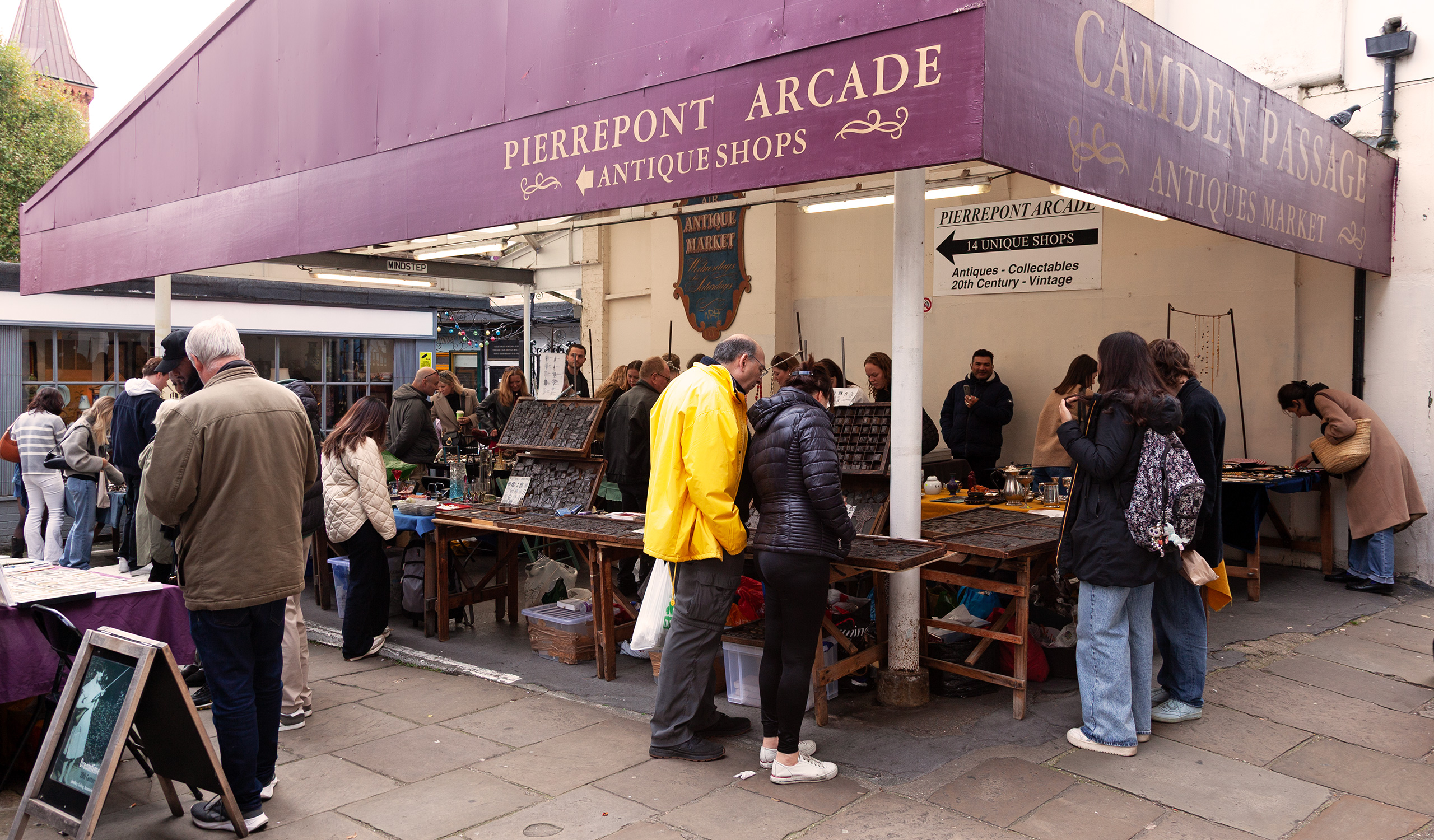 Camden Passage, Angel, Islington