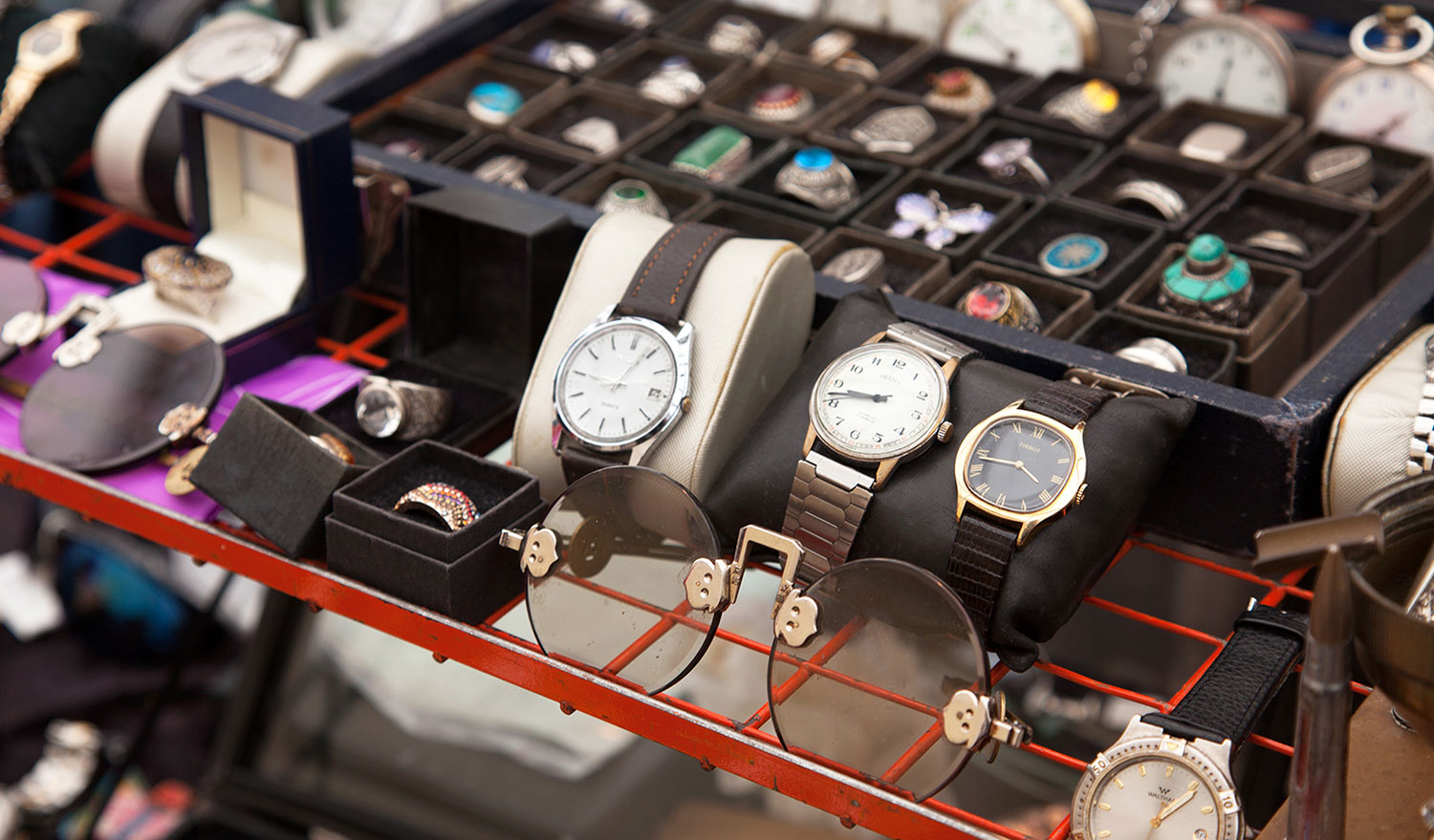 The Outdoor Markets in Camden Passage, Islington