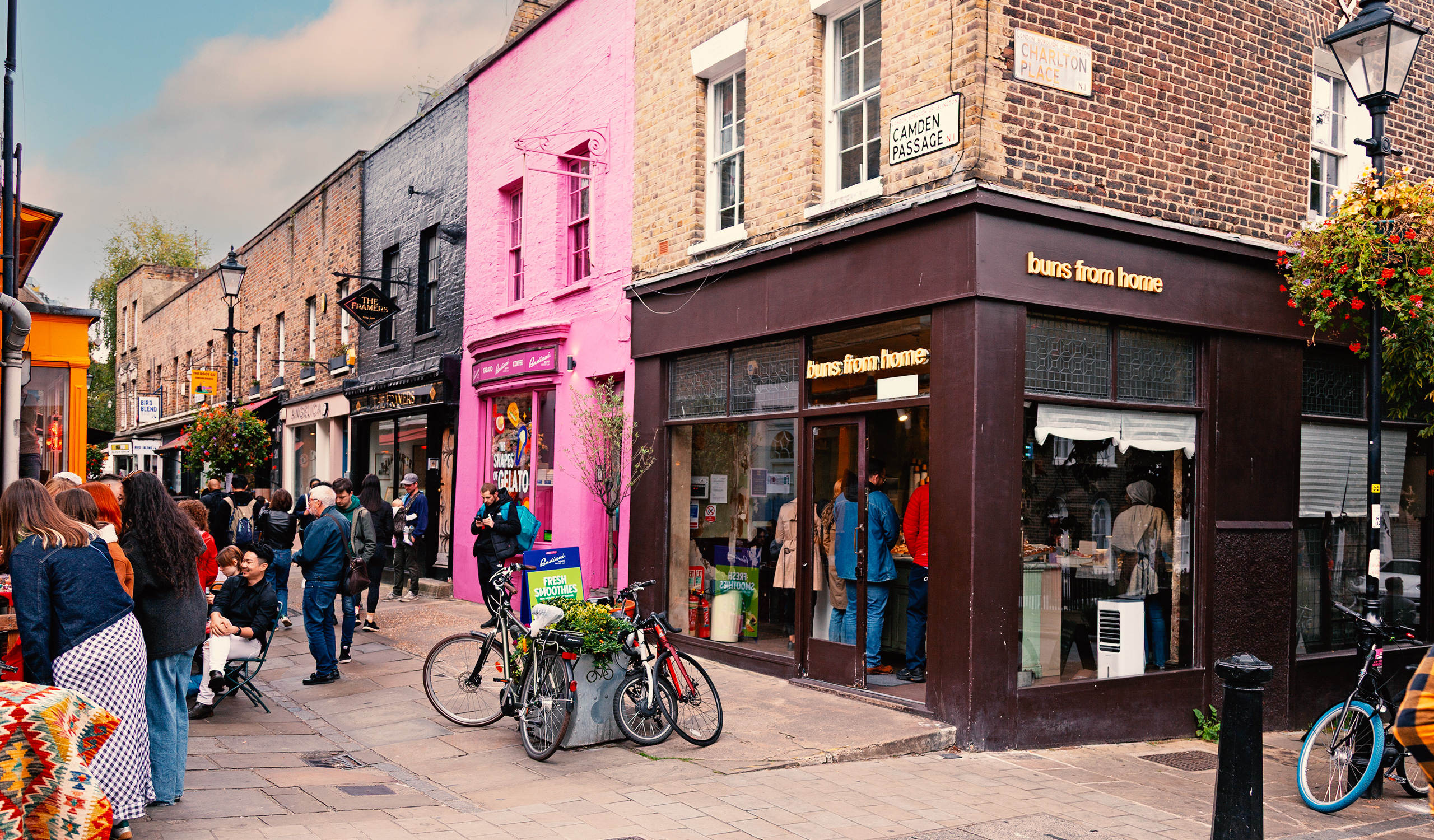 About Camden Passage, Angel, Islington