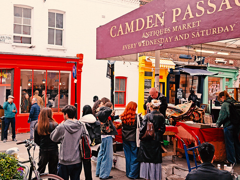 Charlton Place Outdoor Market, Camden Passage, Angel, Islington