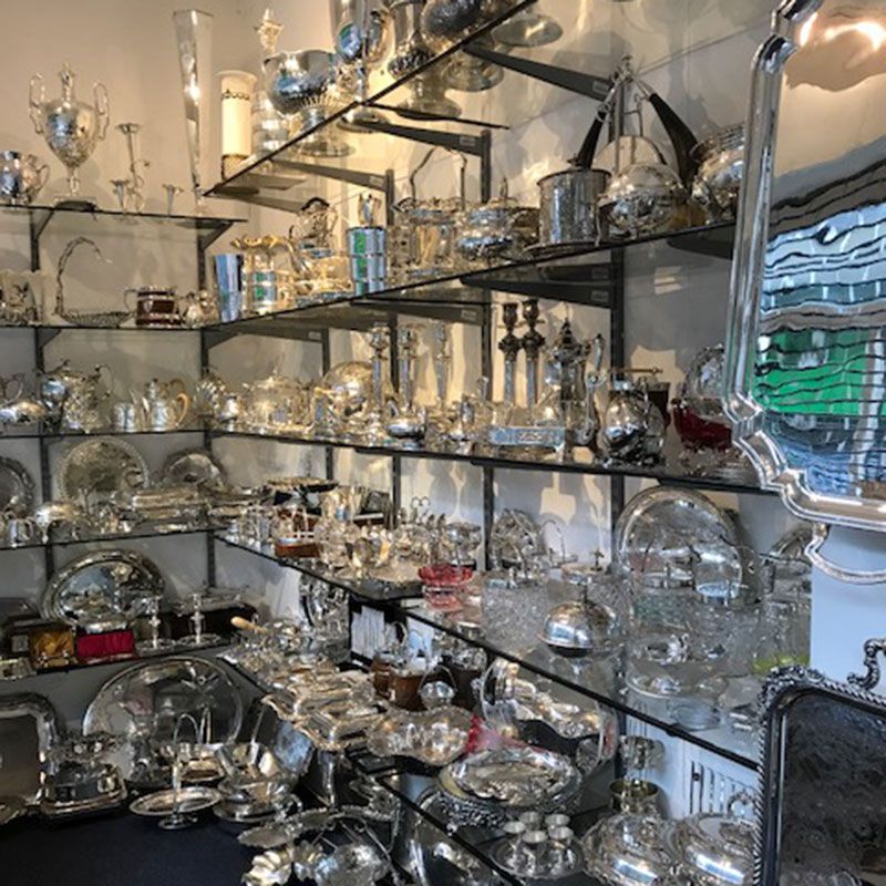 Honey Tilley Antiques - Antique Silver Plate and Old Sheffield - Camden Passage