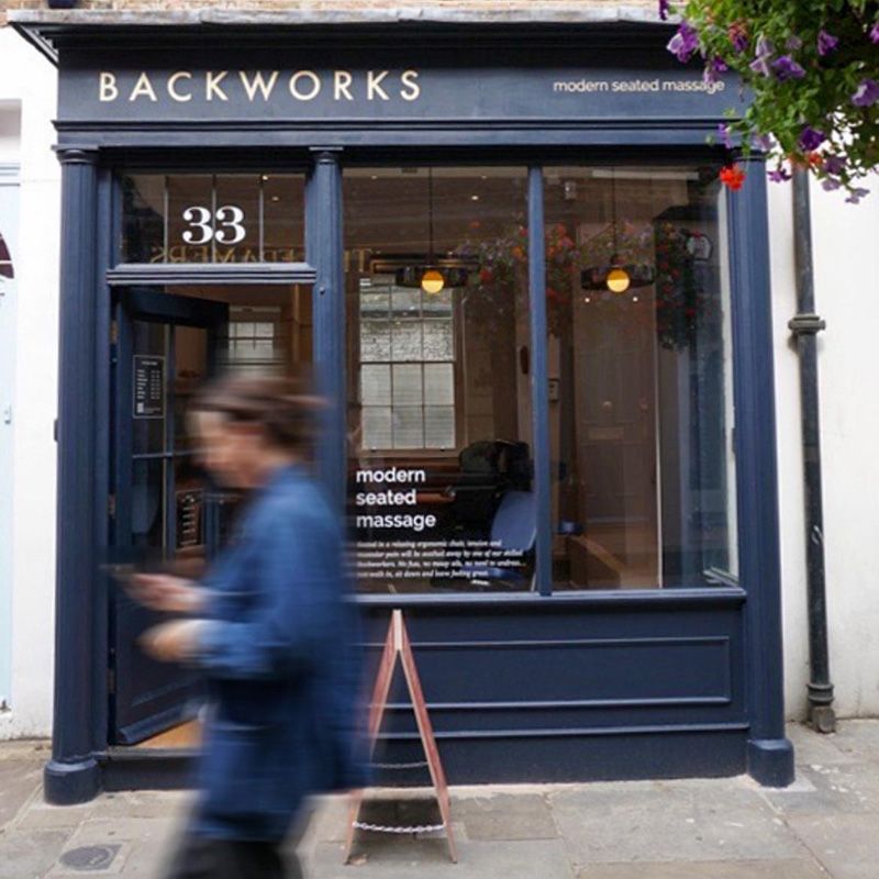 BACKWORKS- modern seated massage - Camden Passage
