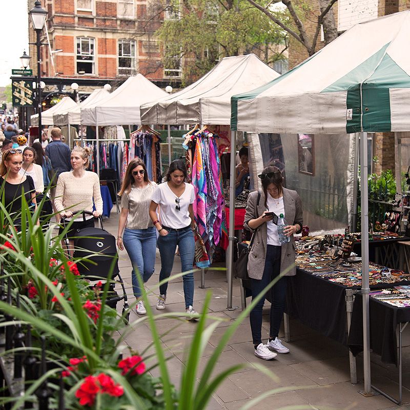 Camden Passage Outdoor Market - Camden Passage, Angel, Islington