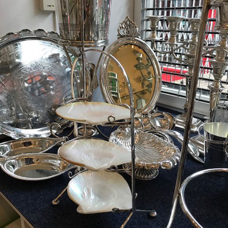 Honey Tilley Antiques - Antique Silver Plate and Old Sheffield - Camden Passage
