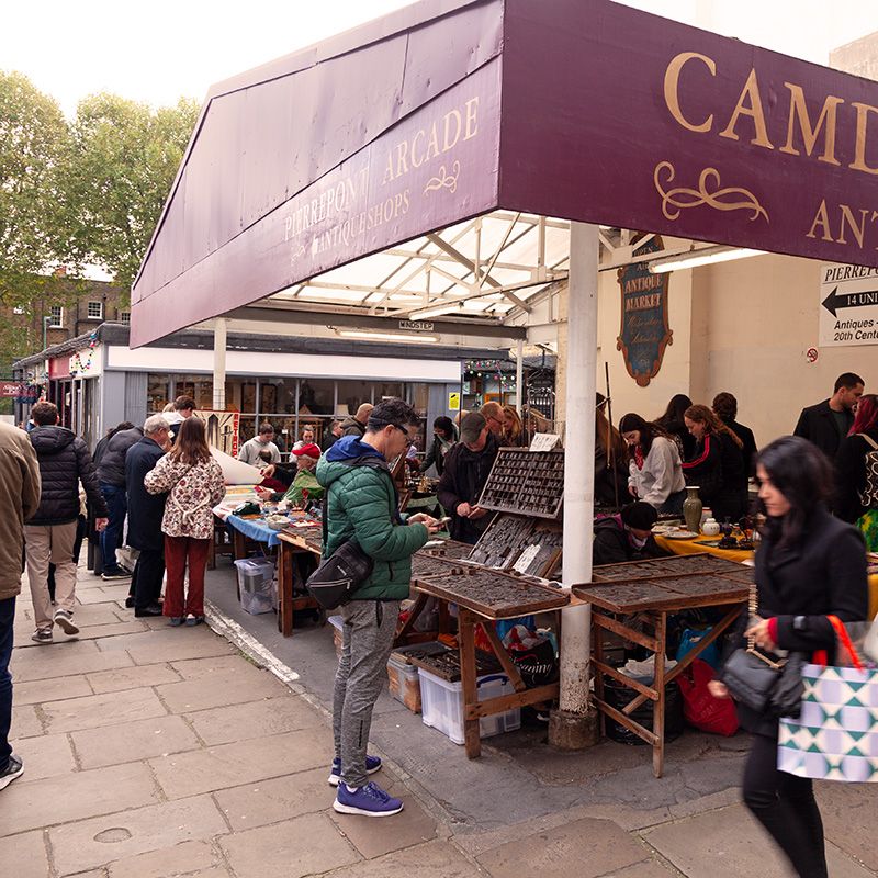 Pierrepont Arcade Outdoor Antique & Collectors Market - Camden Passage