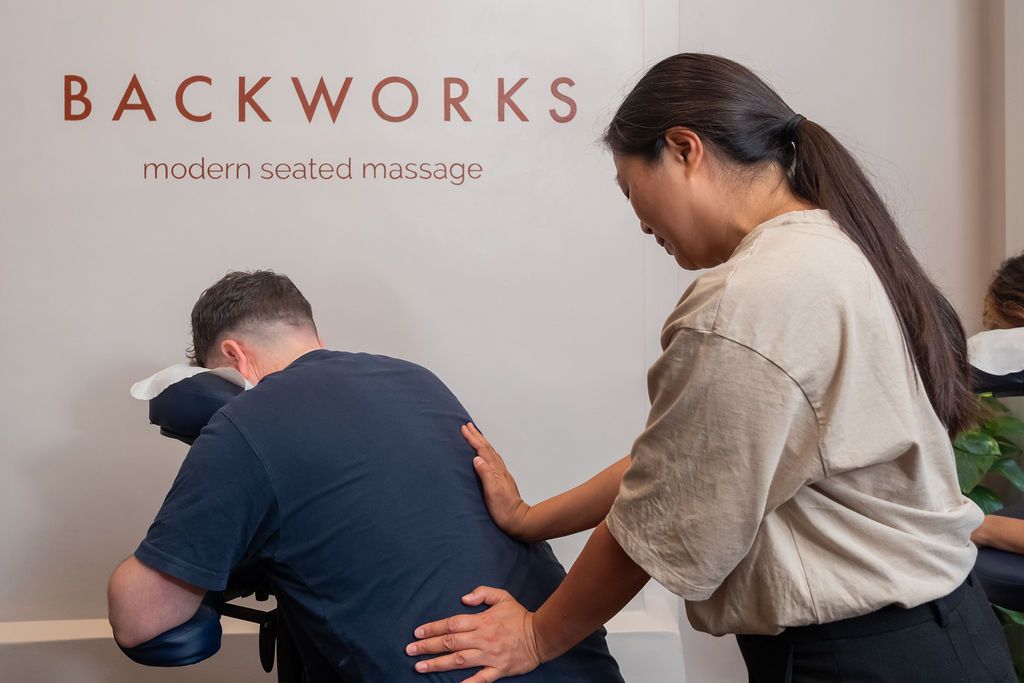 BACKWORKS- modern seated massage - Camden Passage