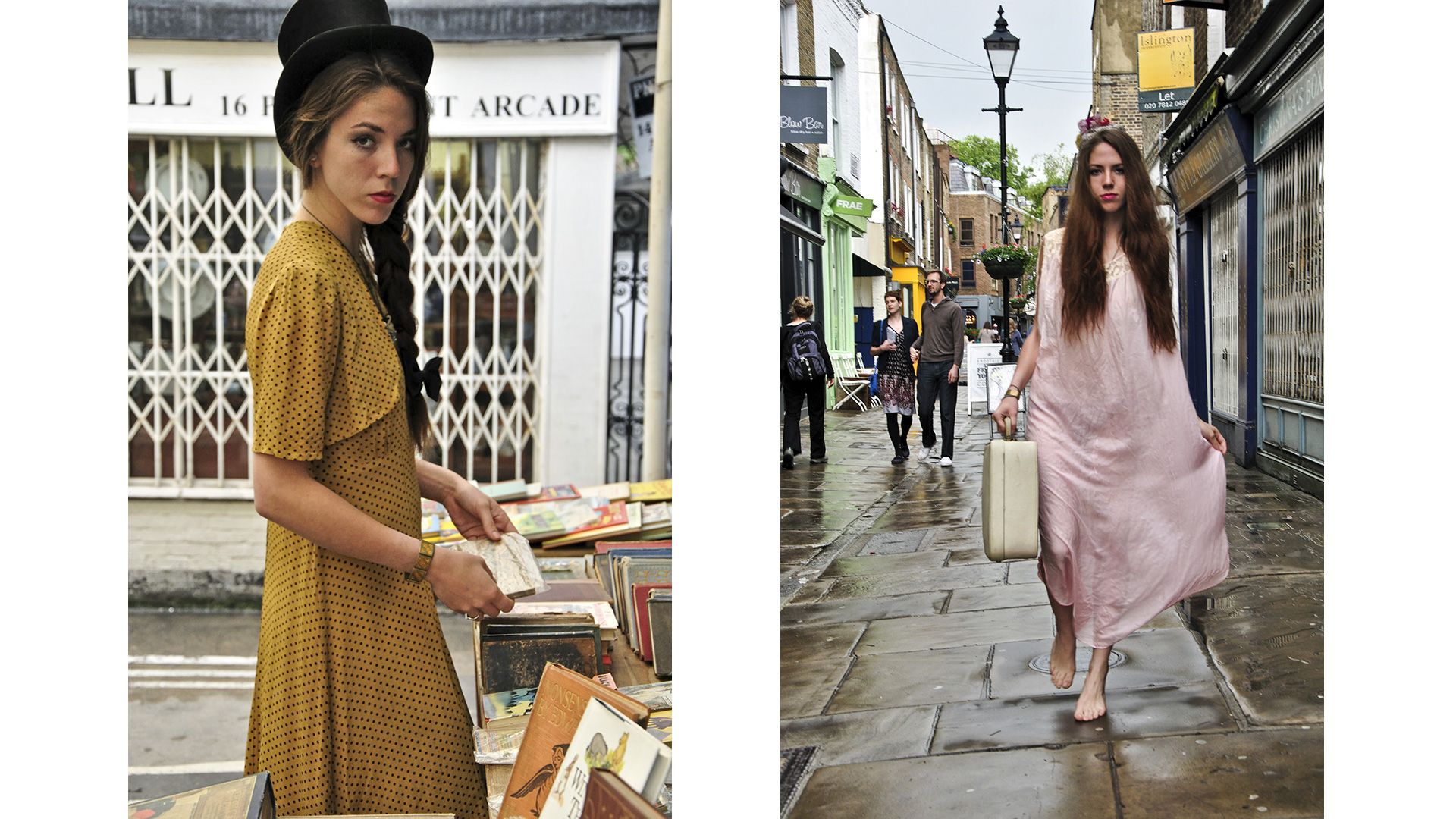 Four & Twenty Blackbirds - Vintage Costume, Fashion Lace & Textiles, Necklaces, Bracelets, Boots, Books, Top Hats - Camden Passage