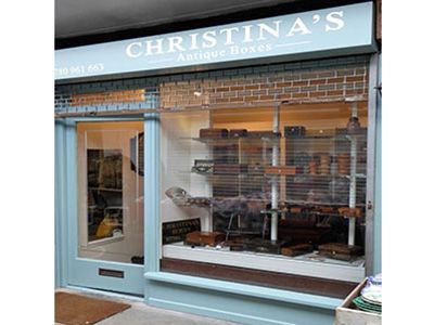 Christinas Antique Boxes - Antique Boxes, Jewellery Boxes, Writing Boxes & Accessories - Camden Passage